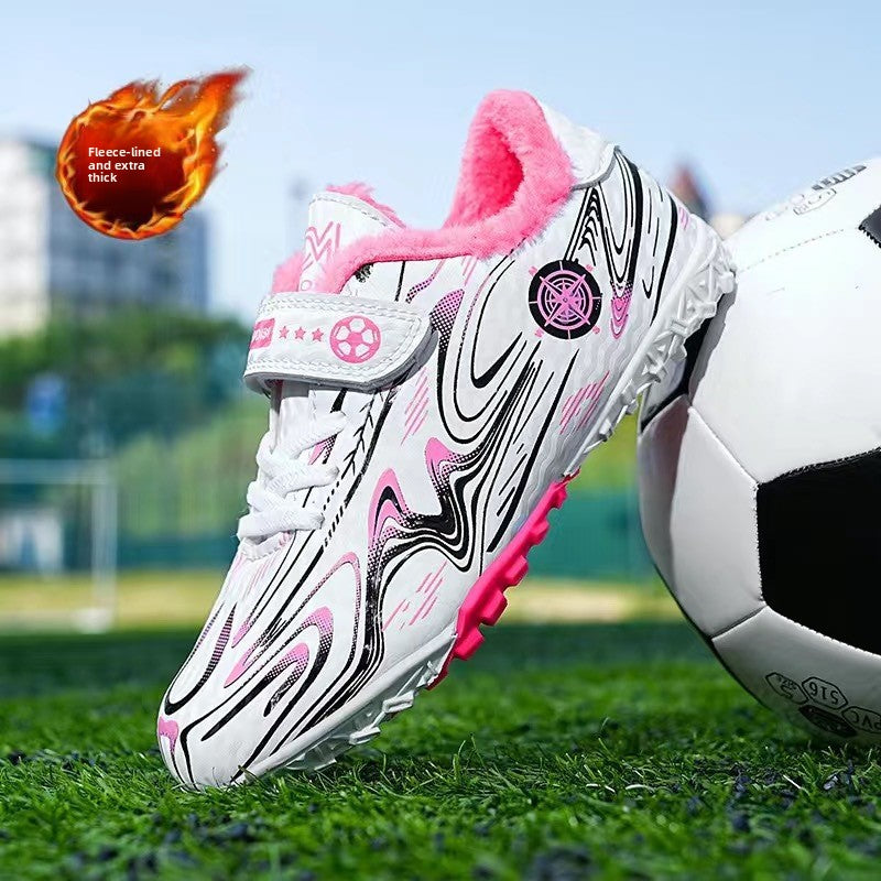 Childrens Football Shoes with Socks and Shin Guards