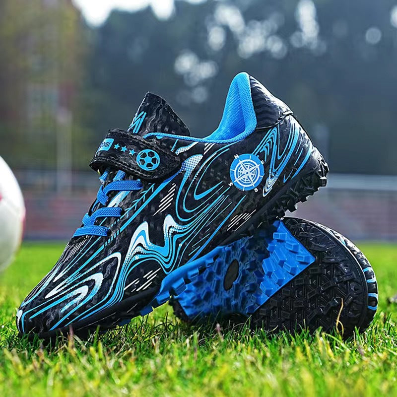 Childrens Football Shoes with Socks and Shin Guards