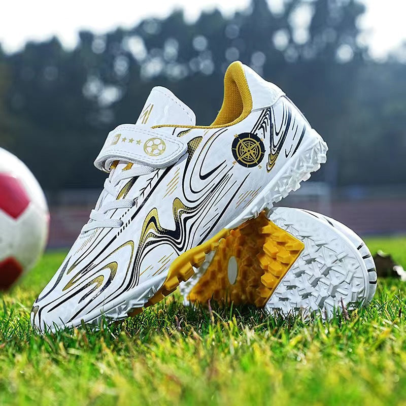 Childrens Football Shoes with Socks and Shin Guards