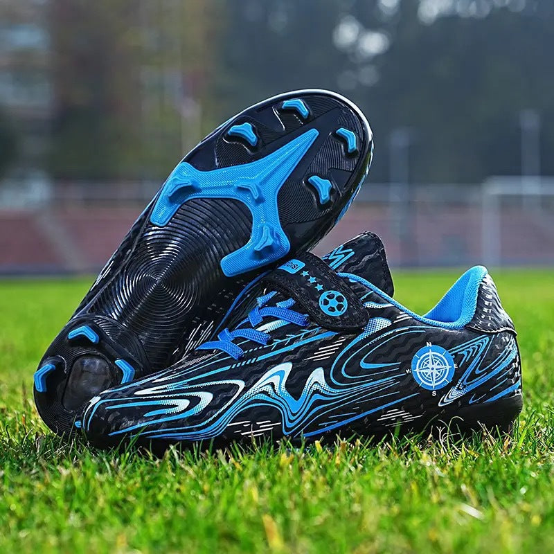 Childrens Football Shoes with Socks and Shin Guards