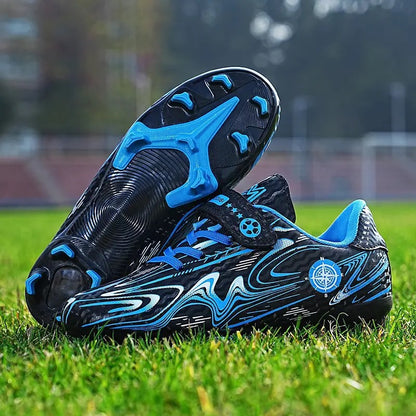 Childrens Football Shoes with Socks and Shin Guards