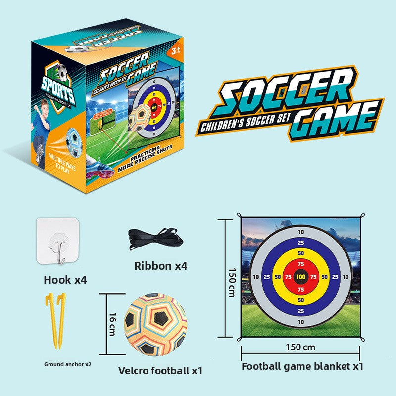 Childrens Interactive Football Target Game Set