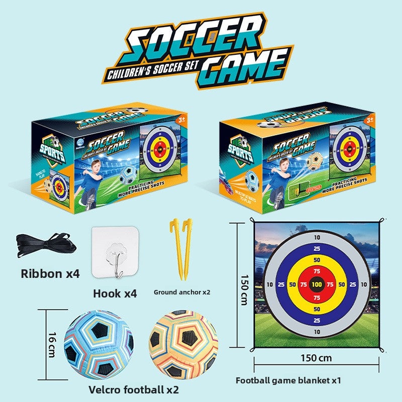 Childrens Interactive Football Target Game Set