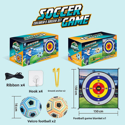 Childrens Interactive Football Target Game Set