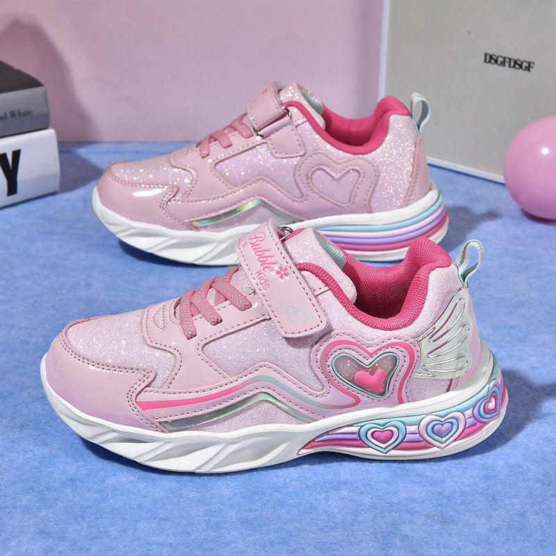 Childrens Light Up Sports Shoes