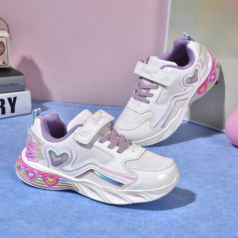 Childrens Light Up Sports Shoes