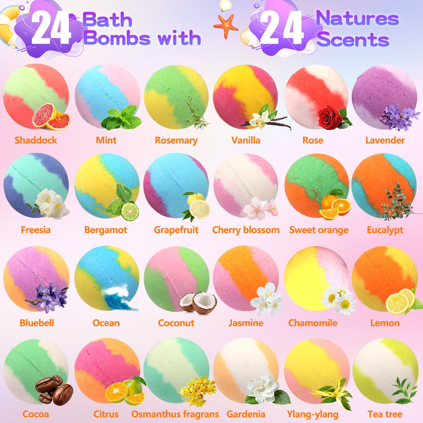 Childrens Luminous Bubble Bath Ball with Surprise Toy