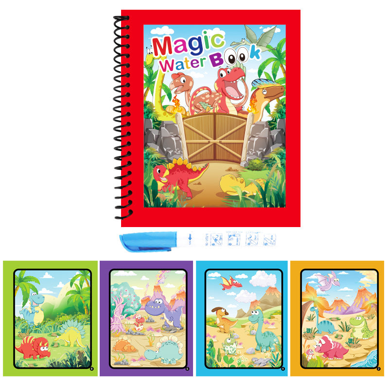 Childrens Magic Water Drawing Book
