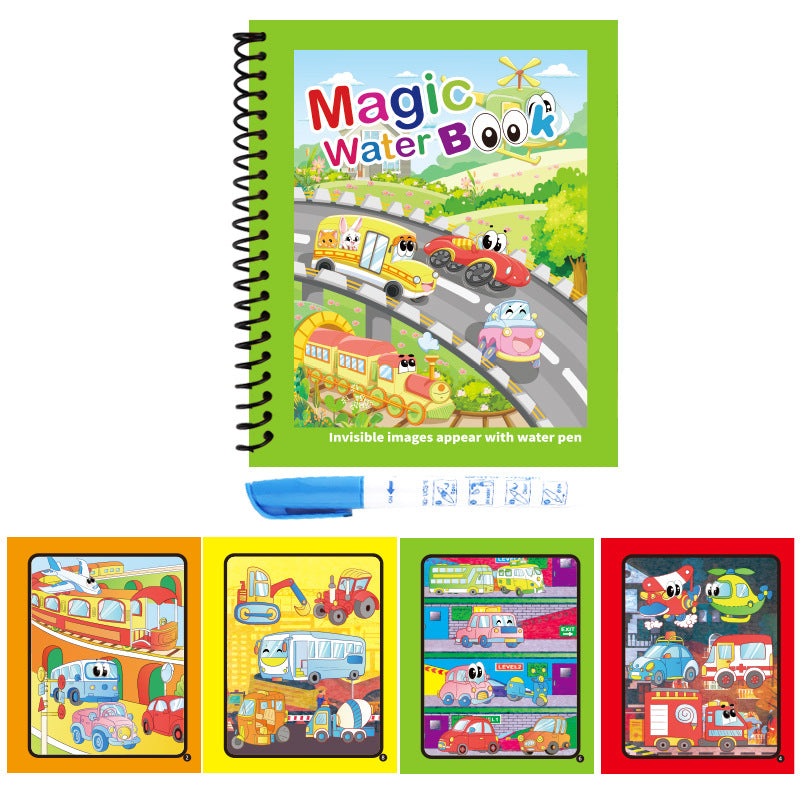 Childrens Magic Water Drawing Book