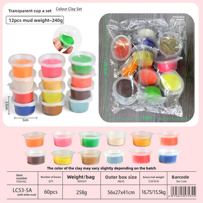Childrens Modeling Clay with Storage Container
