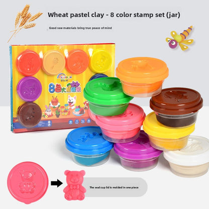 Childrens Modeling Clay with Storage Container