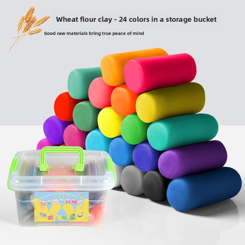 Childrens Modeling Clay with Storage Container