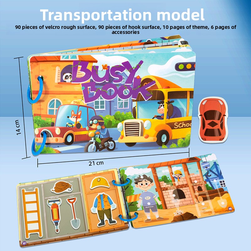 Childrens Quiet Sticker Activity Book