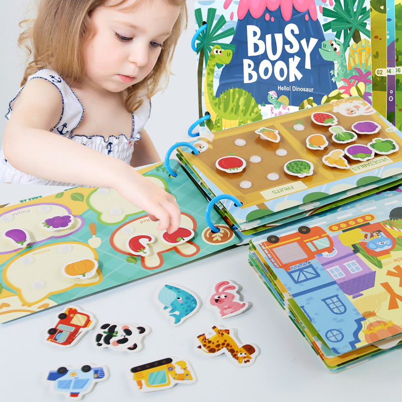 Childrens Quiet Sticker Activity Book