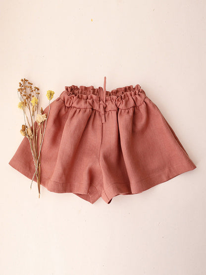 Childrens Ramie Cotton Two-Piece Set