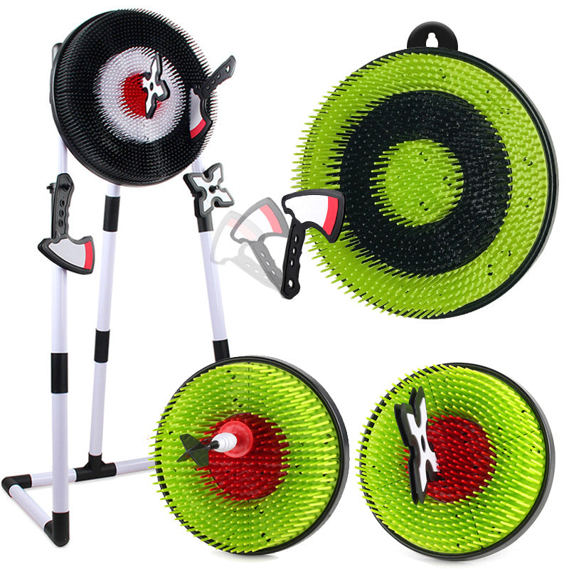 Childrens Safe Soft Dart Board Throwing Toy Set