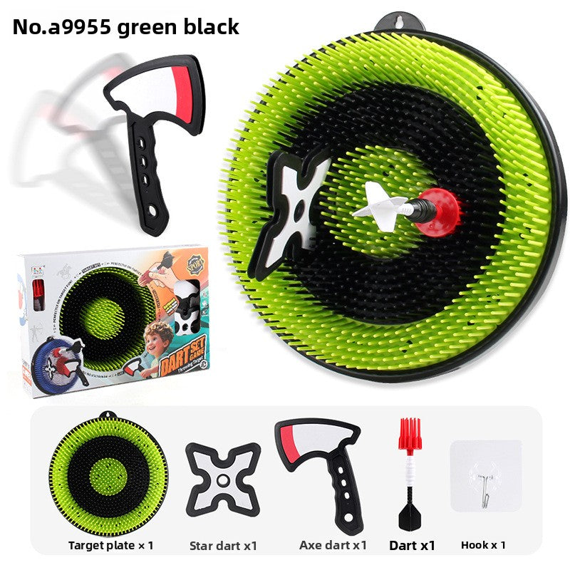 Childrens Safe Soft Dart Board Throwing Toy Set