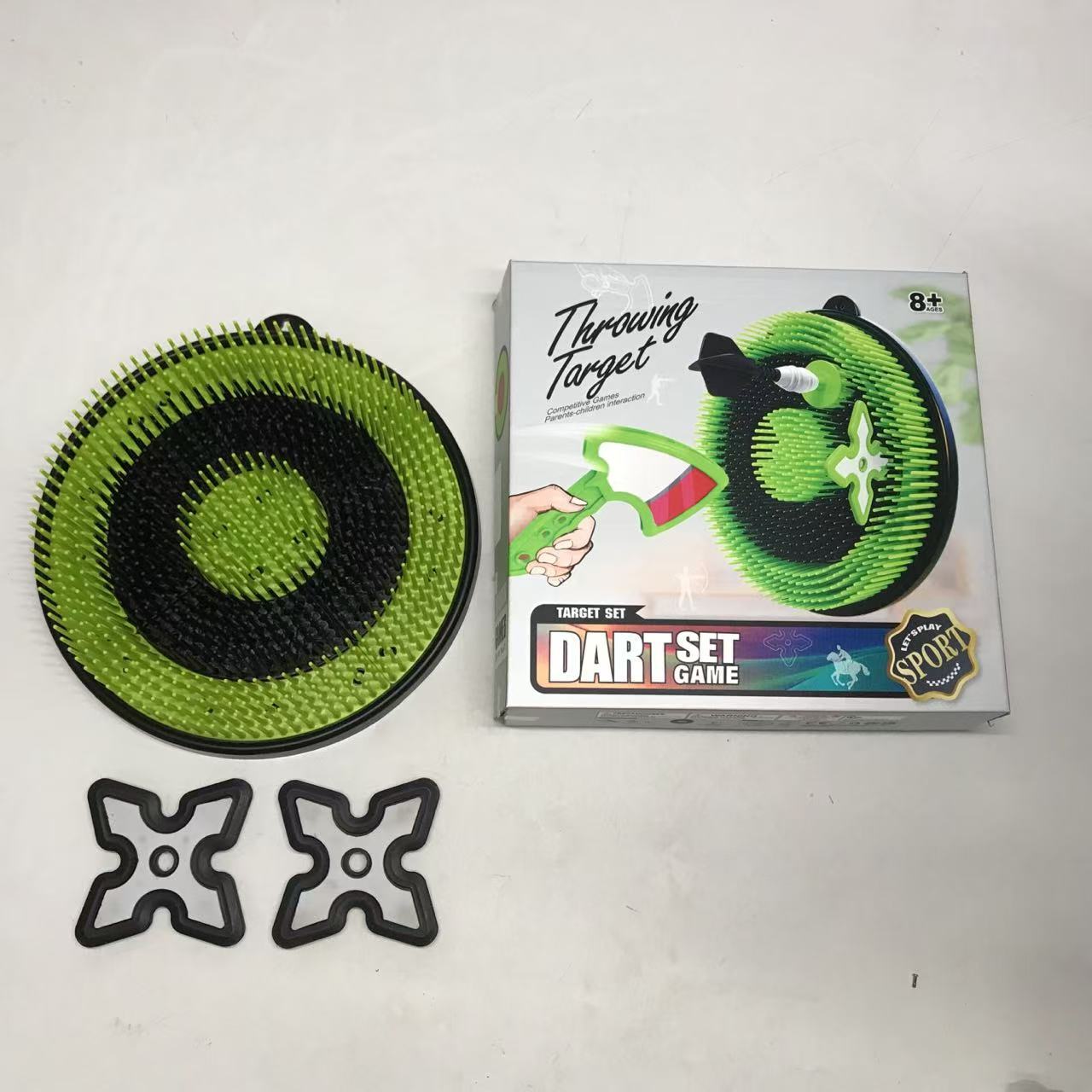 Childrens Safe Soft Dart Board Throwing Toy Set