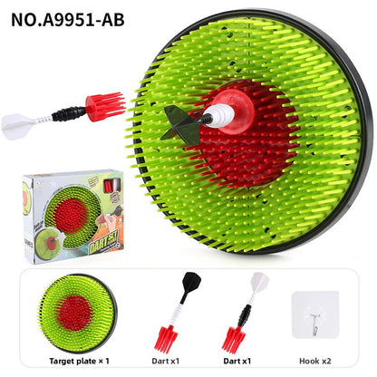 Childrens Safe Soft Dart Board Throwing Toy Set