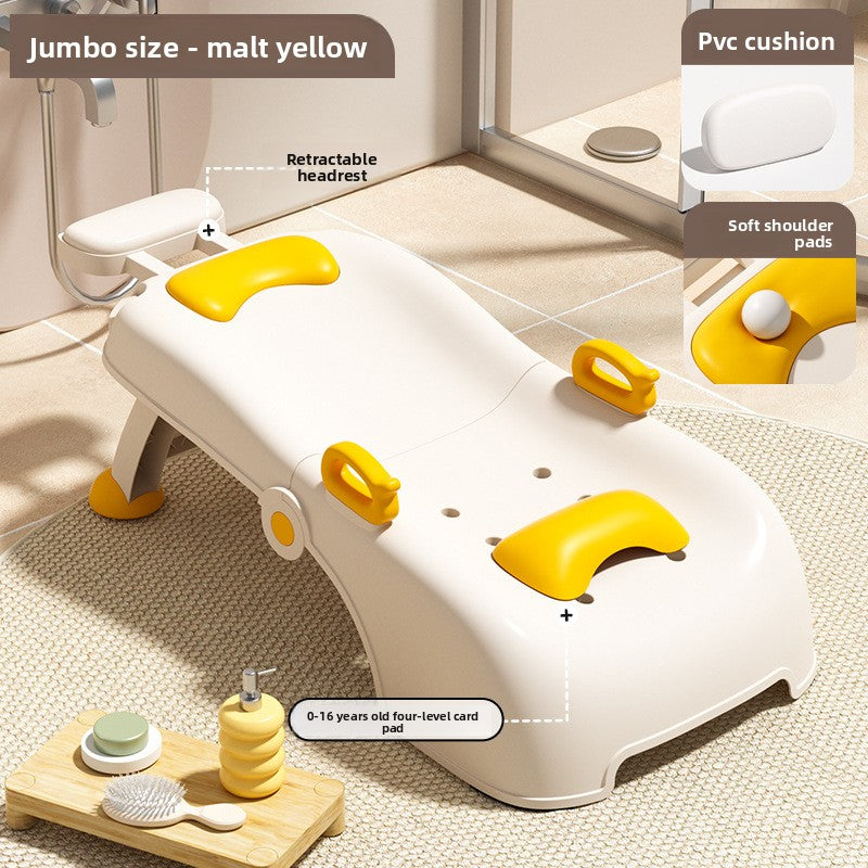 Childrens Shampoo Recliner with Foldable Design
