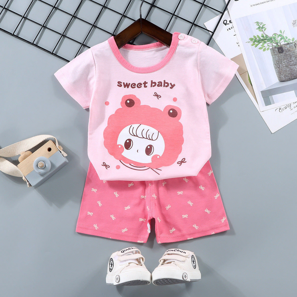 Childrens Short Sleeve Cotton