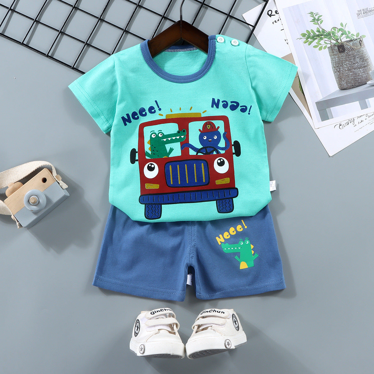 Childrens Short Sleeve Cotton