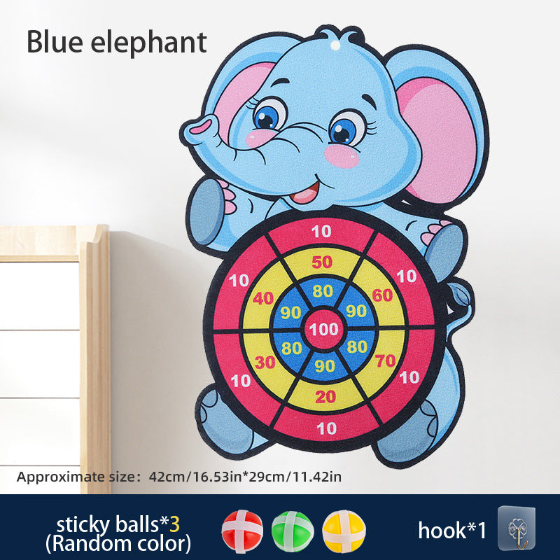 Childrens Sticky Ball Dart Target Game