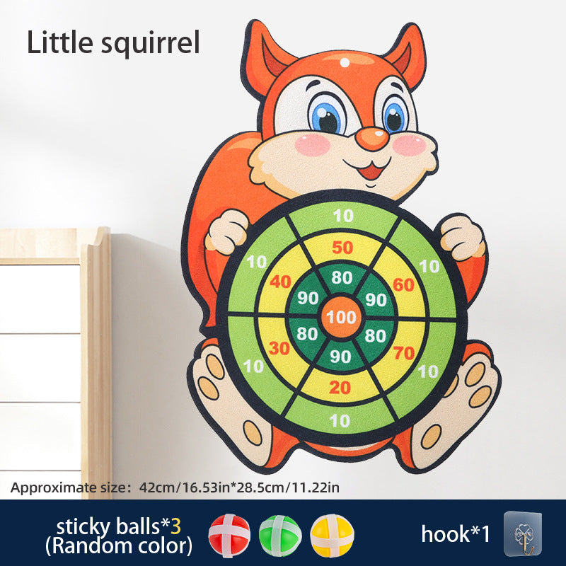 Childrens Sticky Ball Dart Target Game