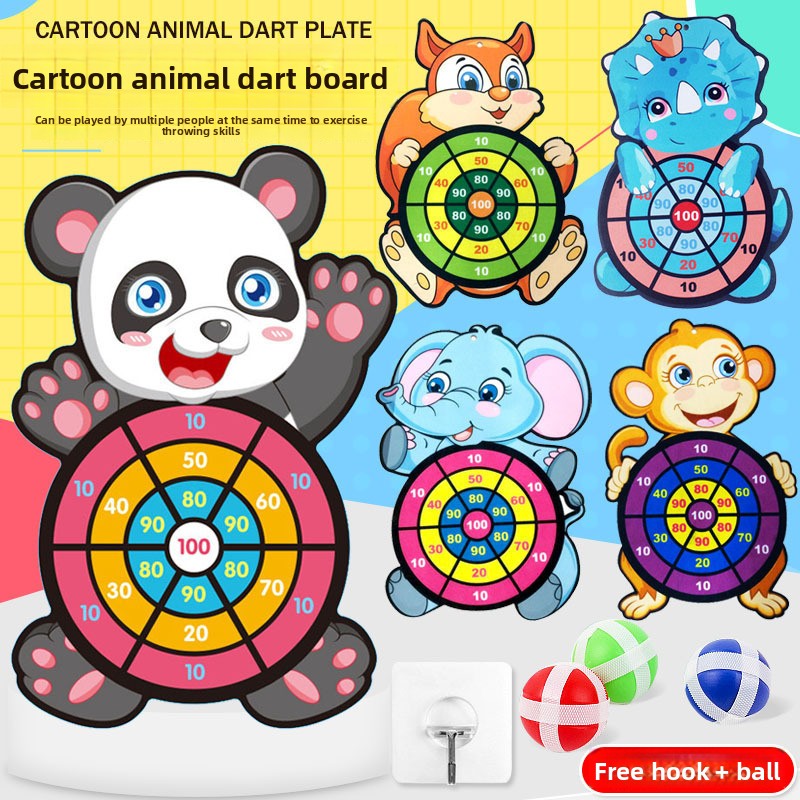 Childrens Sticky Ball Throwing Target Game
