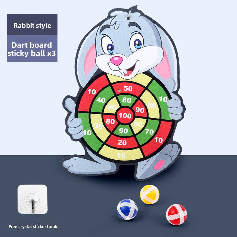 Childrens Sticky Ball Throwing Target Game