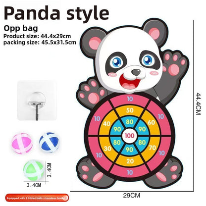 Childrens Sticky Ball Throwing Target Game
