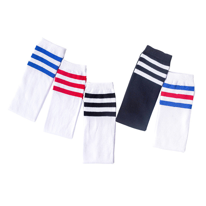 Childrens Striped Long Socks