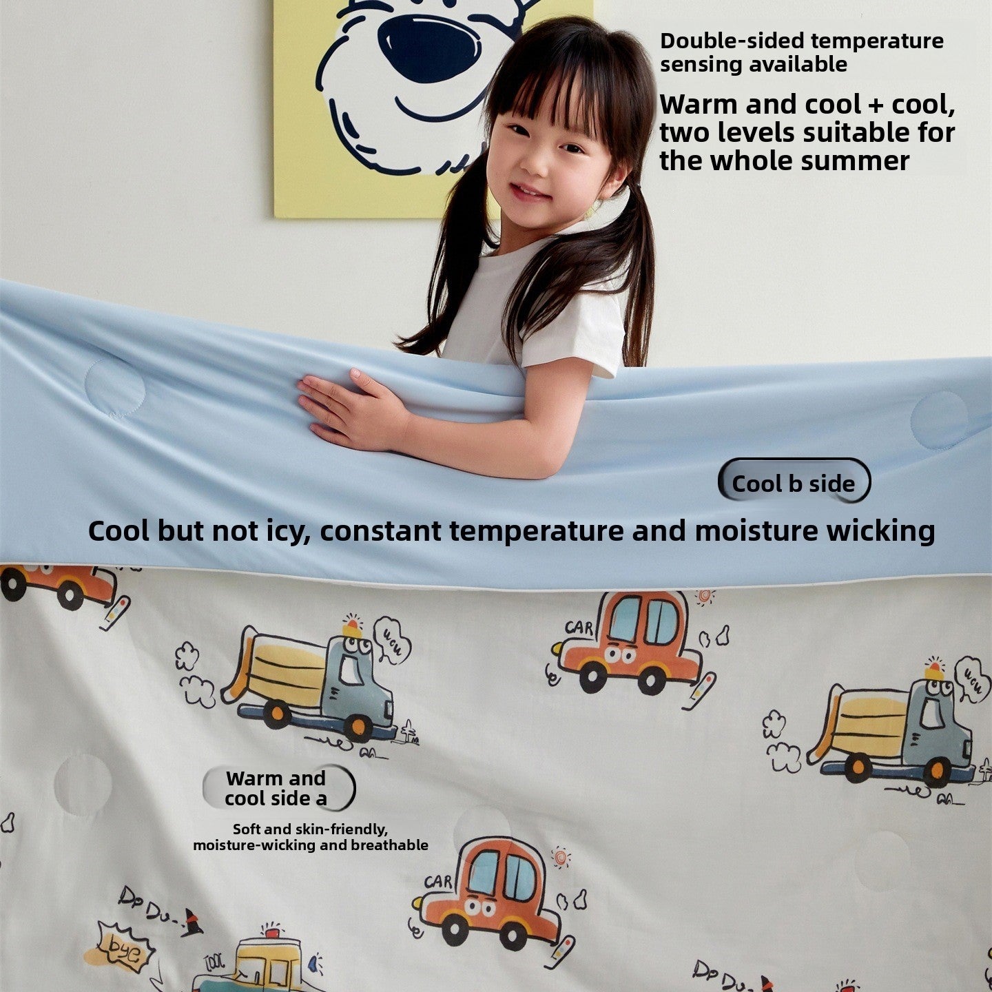 Childrens Summer Cooling Quilt