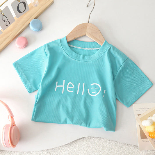 Childrens Summer Ice Silk Tshirt