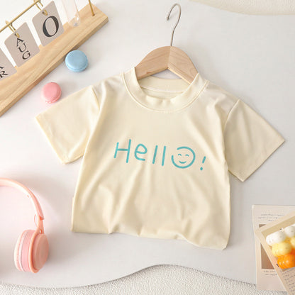 Childrens Summer Ice Silk Tshirt