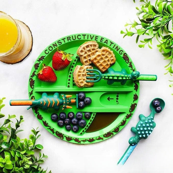 Childrens Tableware Set with Construction Theme