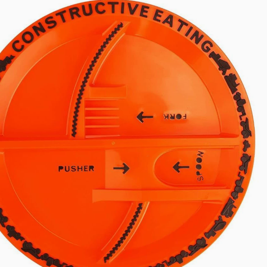 Childrens Tableware Set with Construction Theme