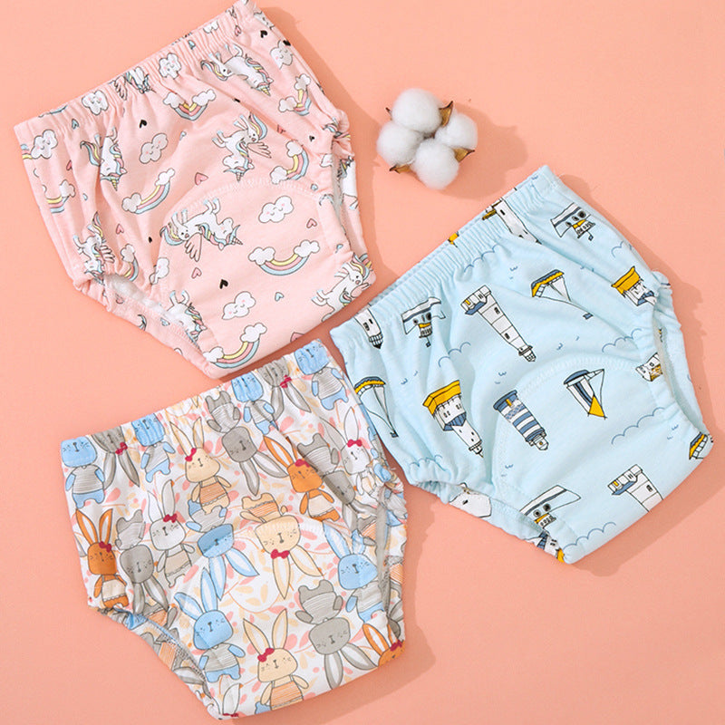 Childrens Training Pants Cotton Waterproof