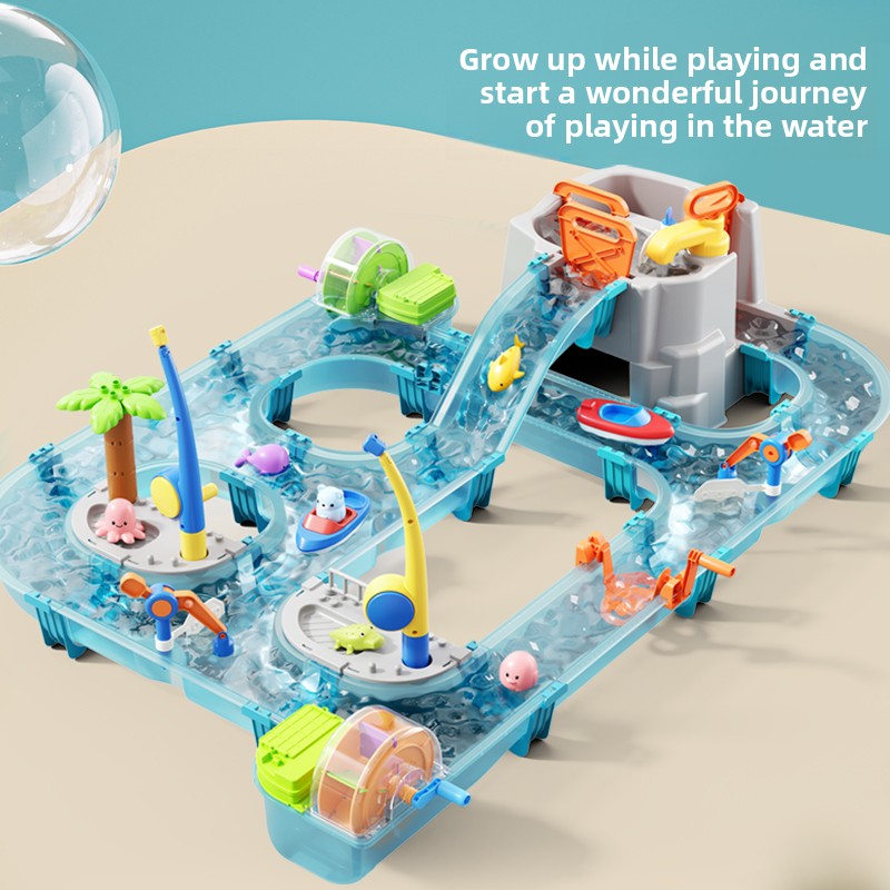 Childrens Water Park Adventure Toy Set