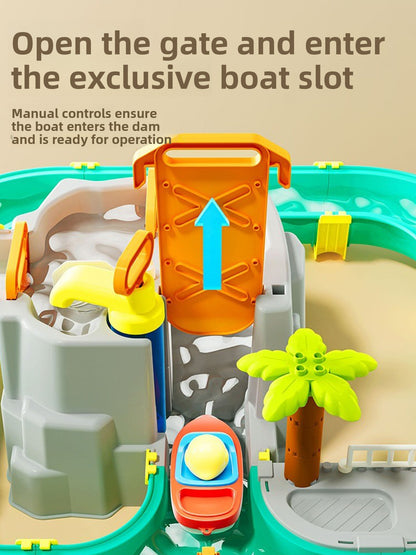 Childrens Water Park Adventure Toy Set