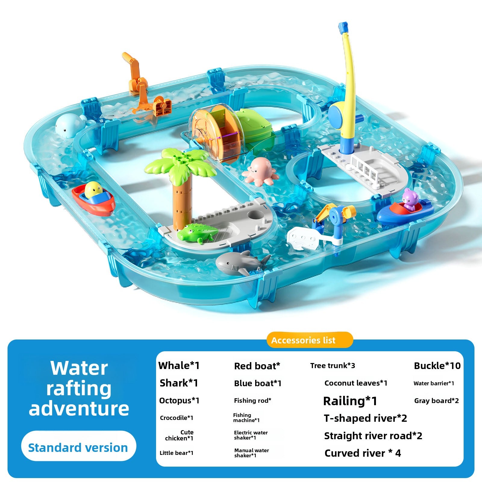 Childrens Water Park Adventure Toy Set