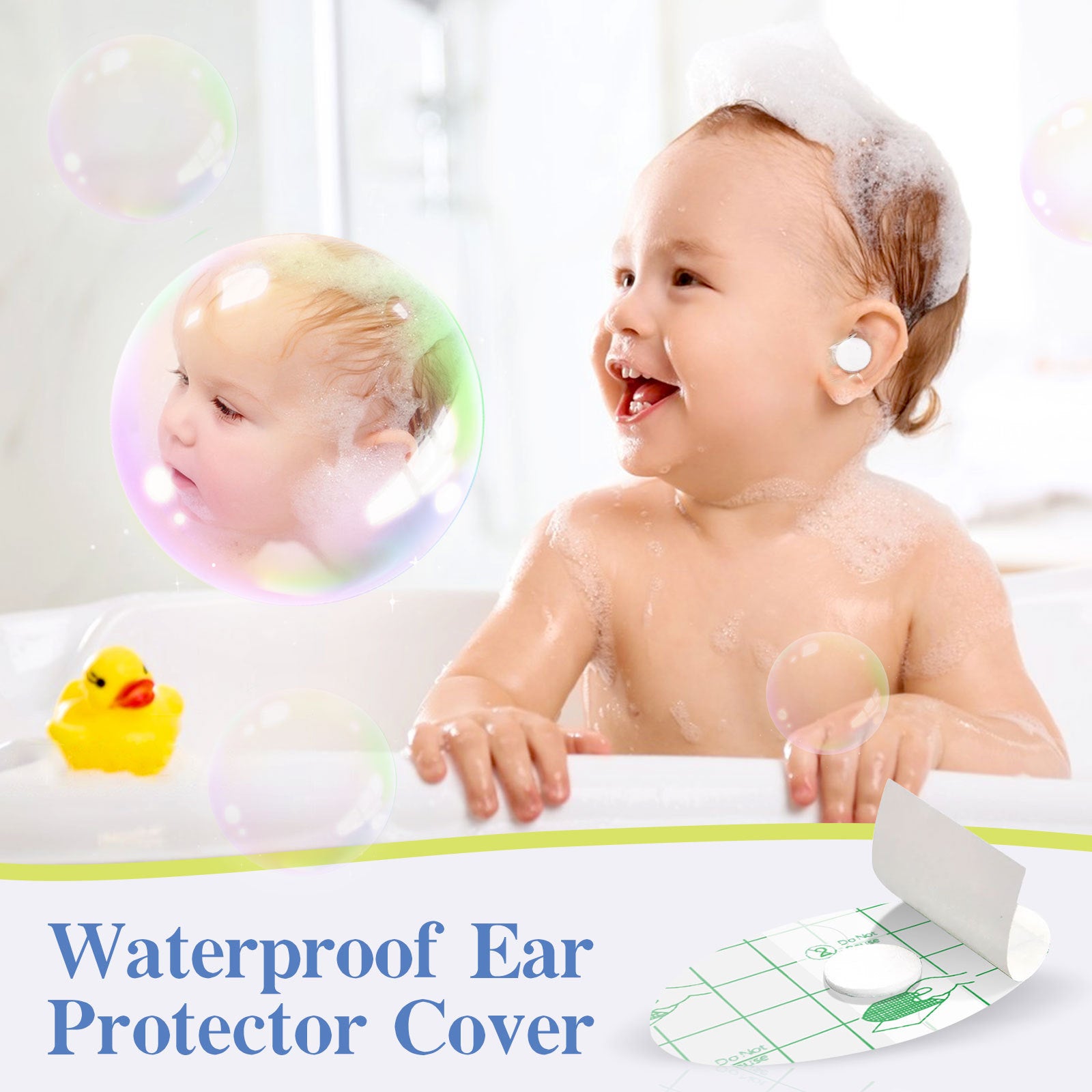 Childrens Waterproof Ear Protection Stickers