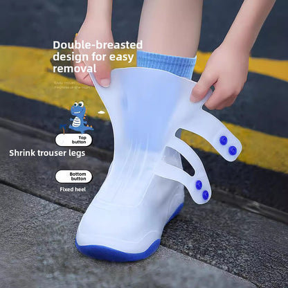 Childrens Waterproof Rain Shoe Covers
