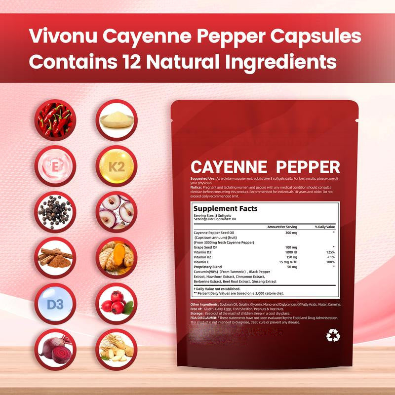 Chili Pepper Softgels