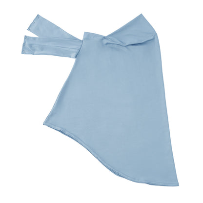 Chin button for easy hijab wearing