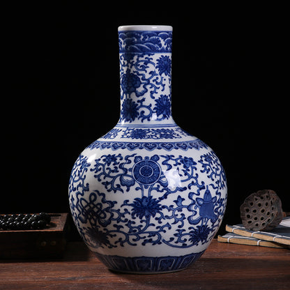 Chinese-style Blue and White Porcelain