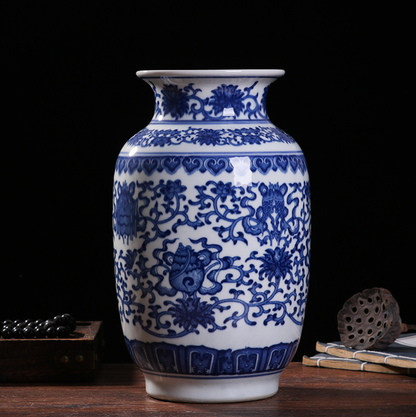 Chinese-style Blue and White Porcelain