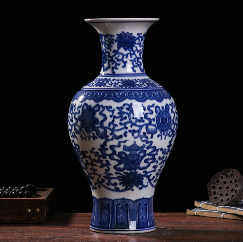 Chinese-style Blue and White Porcelain
