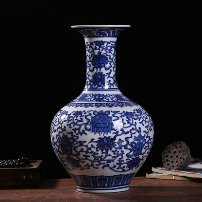 Chinese-style Blue and White Porcelain