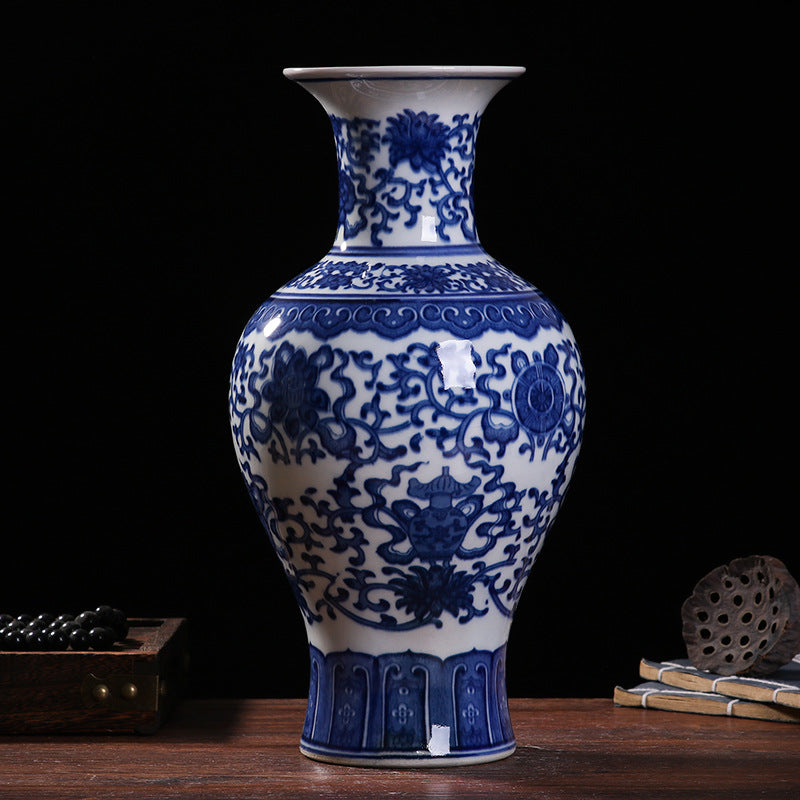 Chinese-style Blue and White Porcelain